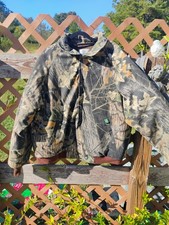 Vintage 80’s Mossy Oak Bottomland Camouflage Blanket Lined Jacket Made In USA