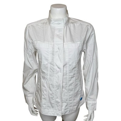 Gap x HFR Rich Fresh Harlem's Fashion Row Structured Shirt Jacket S White Snap