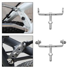 Bike Rear Rack Mount Adapter Lightweight Universal for Bike Touring Riding