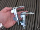 1 VW SPLIT OVAL 1200 BUG COX FOG LAMP LIGHT FOGLIGHT BRACKET HOLDER HELLA BOSCH