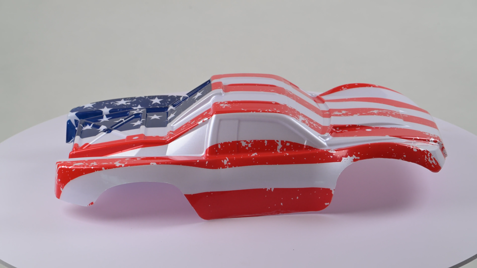 Carrozzeria BashRunner Carrozzeria Per Auto RC Buggy Stile Aquila Calva - Compatibile Con Traxxas Slash 1/10 E Altri Modelli - Guscio Basso Guscio