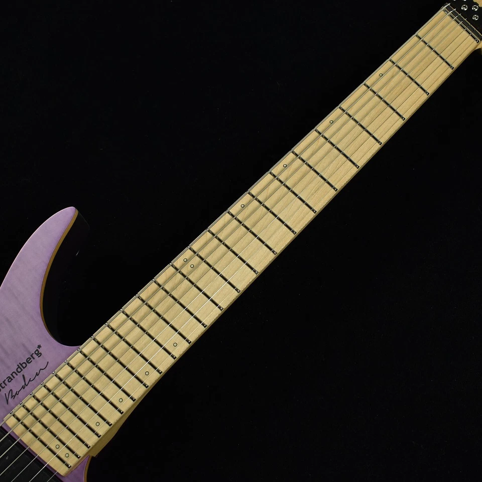 Guitarra Eléctrica Strandberg Boden Standard NX 7 Púrpura 7 Cuerdas con Estuche Foto 3 de 4