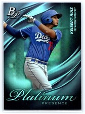 Keibert Ruiz 2019 Bowman Platinum #PP-13 Platinum Presence