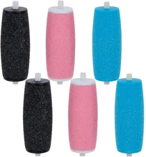 Foot File Refills For Scholl Velvet Smooth Express Pedi - Replacement Roll Heads
