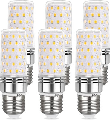 Akynite Corn Cob LED E27 12 W Warm White 3000 K, Pack von 6
