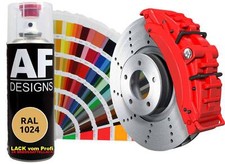 Bremssattellack RAL1024 OCKERGELB 2K Spray hitzebeständig 300° Bremssattelfarbe