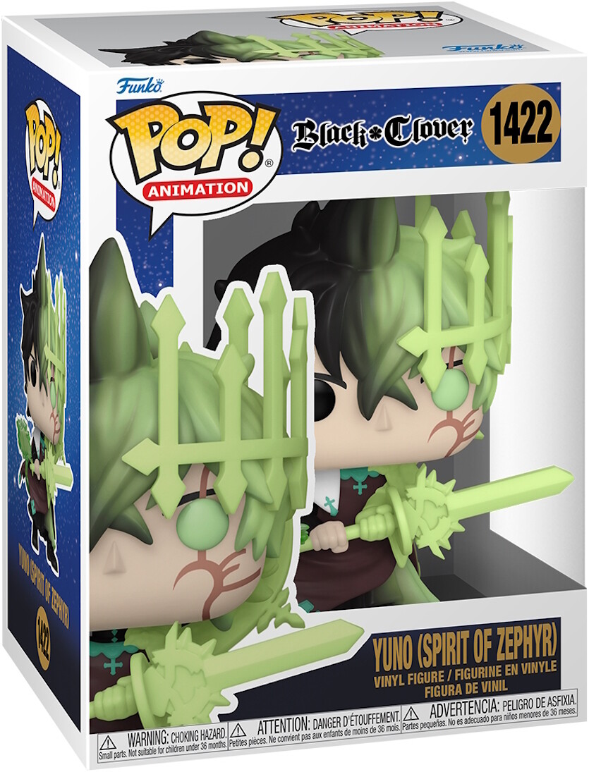 Black Clover - Yuno (Spirit of Zephyr) 1422 - Funko Pop! Vinyl