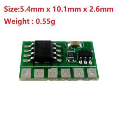6A 3V 3.3V 3.7V 4.5V 5V 6V DC electronic switch Module  Latch Bistable Trigger