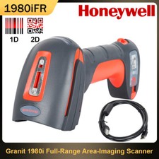 Image of Honeywell Granit 1980iFR-3USB Industrial USB Handheld 1D 2D Barcode Scanner