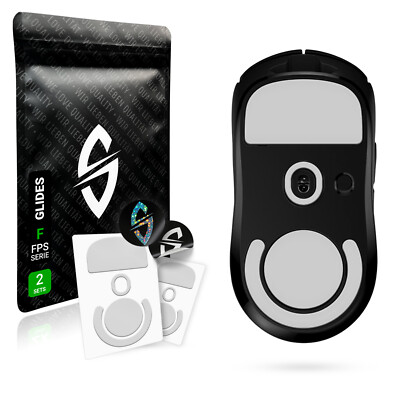 FPS Glides (2x) für Logitech G PRO X 1 Gaming Maus, Ersatz-Mausfüße, Skates