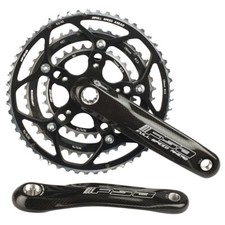 FSA Carbon Pro Triple Road Bike Crankset 9/Speed, 172.5mm