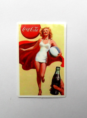 Autocollant Vintage Coca Cola – Lumière, Point Timbre, Klebstoff, Original