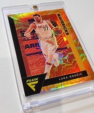 2020-21 LUKA DONCIC Panini Flux SUNRISE ULTRA RARE SSP CASE HIT REFRACTOR 