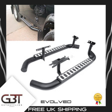 Fits Land Rover Defender 90 Side Steps Tubular SVX Fire and Ice Genuine Style