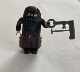 LEGO Rubeus Hagrid 4738 4865 10217 Harry Potter Minifigure Figure With Key