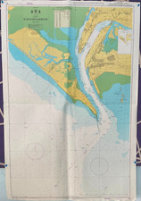 Admiralty 40 KARACHI HARBOUR PAKISTAN MARITIME NAUTICAL GENIUS PAPER Map Chart