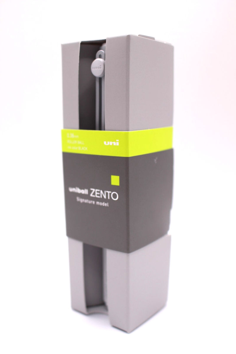 Mitsubishi Pencil uniball ZENTO signature model silver 0.38mm