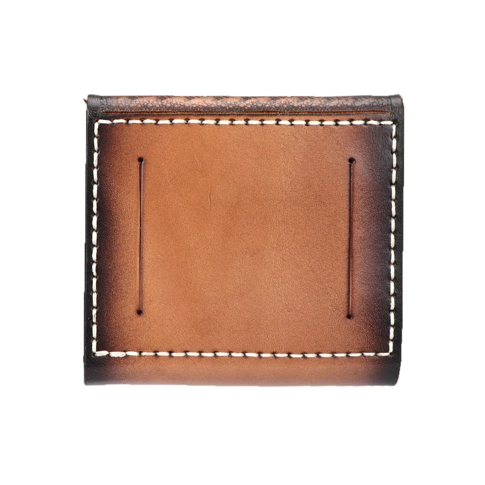 TOURBON Munitionstasche aus Rindsleder Gürteltasche mit 40 Patronen für .22 L... - Bild 3 von 4