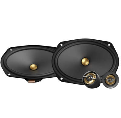 Pioneer TS-A6901C, 2-Way Component Car Audio Speakers, Full Range, Clear Sound Q