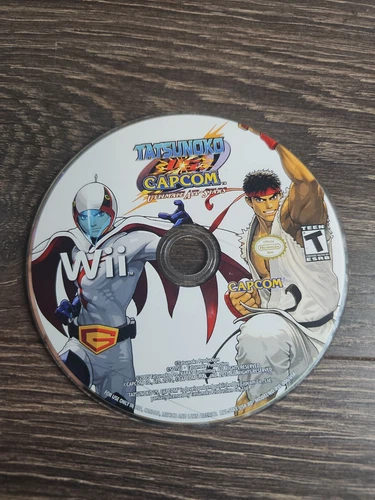 Tatsunoko vs. Capcom: Ultimate All Stars (Nintendo Wii, 2010)  DISC ONLY! Tested