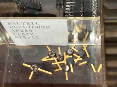 1 Piece/St Germanium PNP-Transistor Siemens Typ AF280, 15 V / 10 mA / 60 mW, NOS