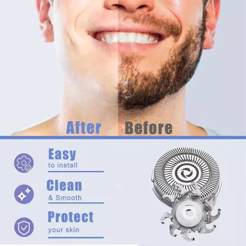 10 Replacement Blades For Pitbull Skull Shaver Platinum Gold Silver Butterfly - Bild 3 von 18