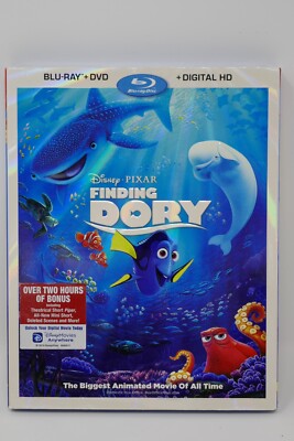 Disney Pixar Finding Dory (Blu-ray/DVD/Digital Copy) SEALED