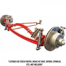 1928 - 1931 Ford Model A Deluxe Hair Pin Drilled Solid Axle Kit No Brakes Vpa