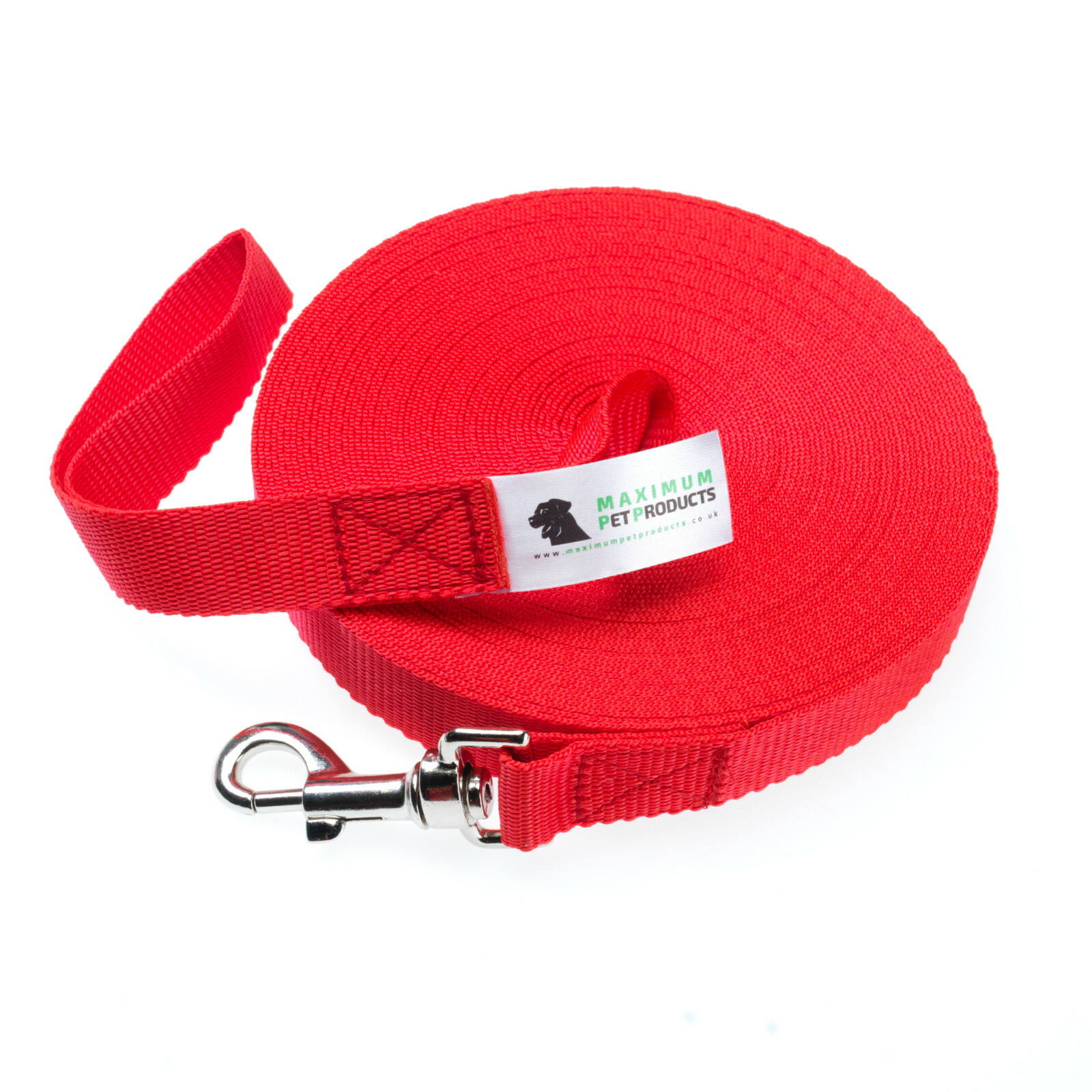 Red Dog Lead For Training, Tracking & Obedience Recall 10ft 3 Meter Baby pink