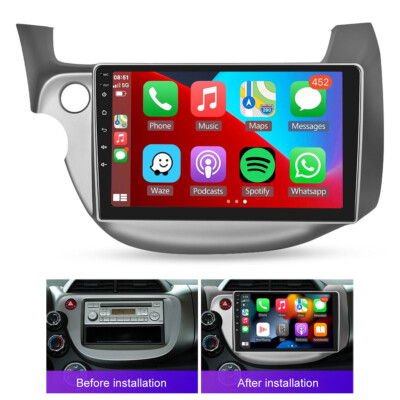Car Radio Stereo Carplay For 2009-2013 Honda Fit 2+32G 10in GPS Android 15 Auto