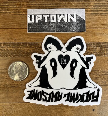 F*cking Awesome Fuckingawesome SkateboardsCard Girls STICKER Dill AVE
