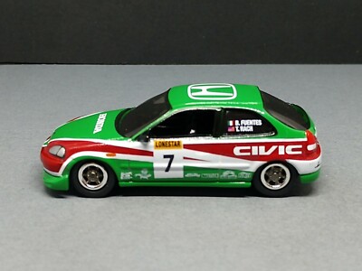 2000 HONDA CIVIC HATCHBACK RALLY RACER LIMITED EDITION COLLECTIBLE