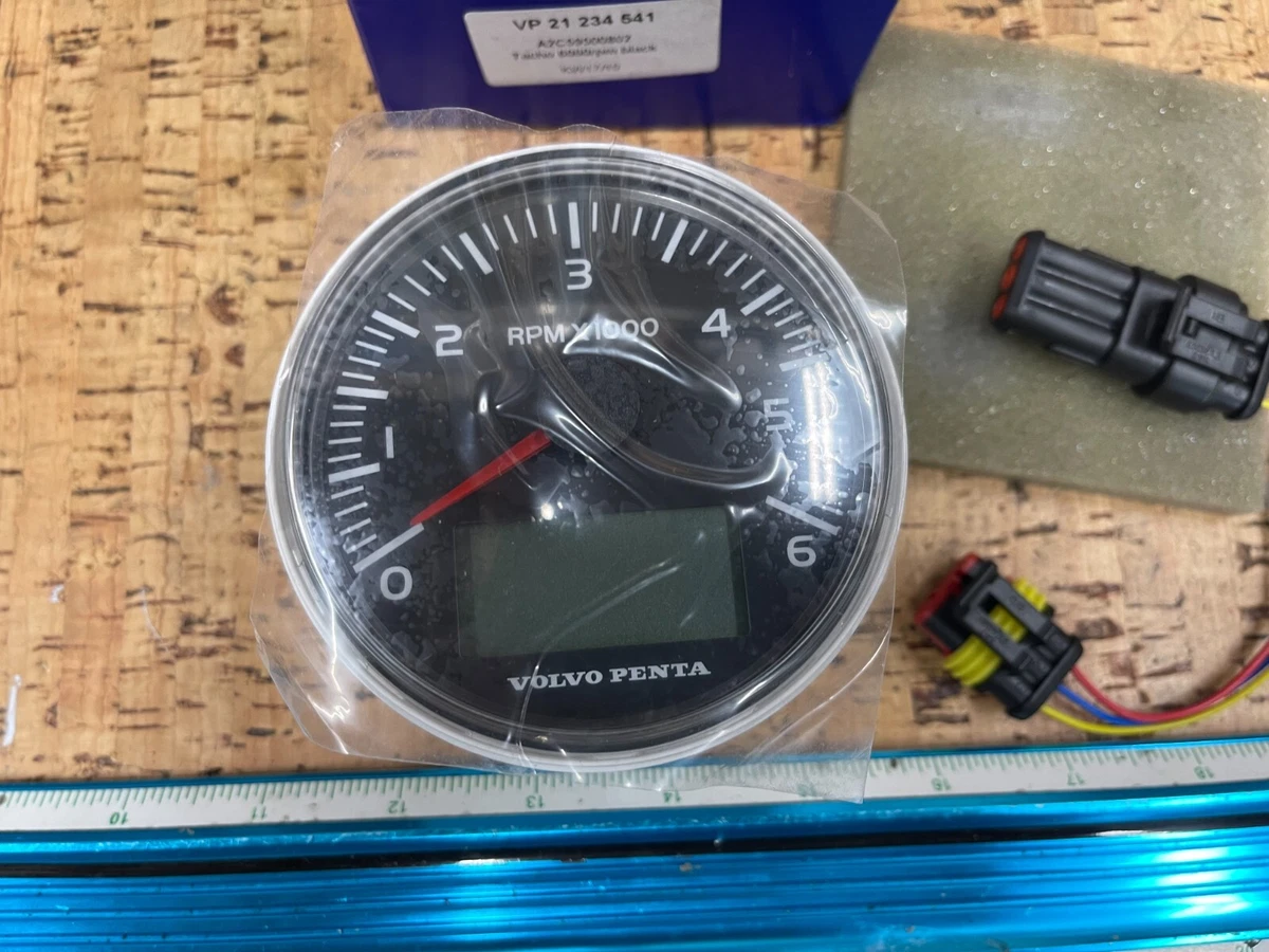 NEW OEM* Volvo Penta Tachometer 21234541 21509646 | eBay