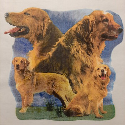 GOLDEN RETRIEVER DOG BREED SHIRT (FRONT PRINT ONLY)