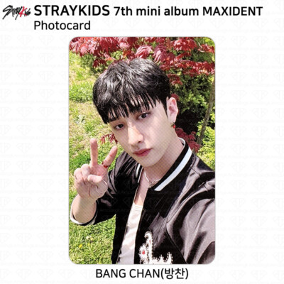 Stray Kids 7th Mini Album Maxident Official Photocard Face Sticker