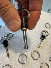 One Replacement For Hobie Quick Release Pin, 3/16" x 3/4" x 1” , Item #20311