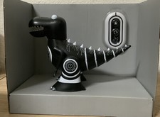 Sharper Image Robotosaurus Infrared Control Dinosaur-Black OPENBOX AS SHOWN