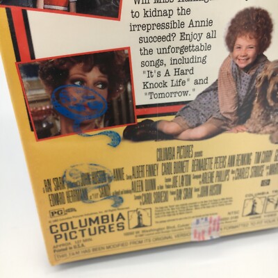 Annie (VHS, 1997, Slip Sleeve Case Closed Caption) for sale online