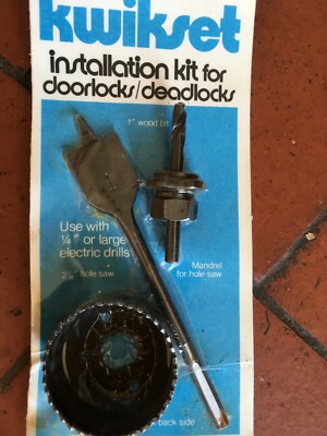 Kwikset Türschloss/Deadlock Einbausätze x 10 nur 5£