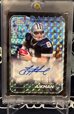 NFL Troy Aikman サインカード 2024 Topps Chrome - Autographs Troy