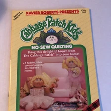 NEW Vintage 1985 Cabbage Patch Kids Craft Book No Sew Quilting Patterns