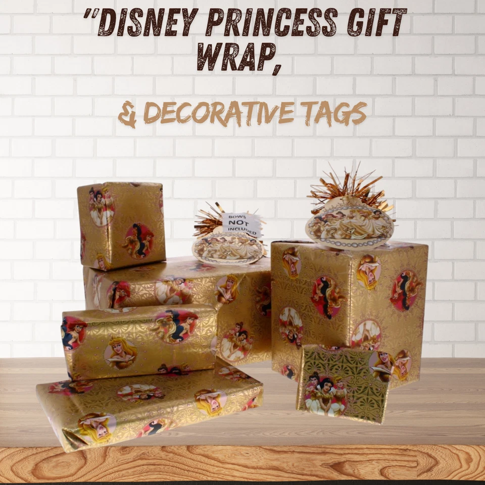 6-12 Disney Princess  Wrapping Paper: Perfect for Christmas, Birthday, 50CMX69CM - Image 3 of 4