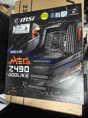 95%NEW MSI MEG Z490 GODLIKE motherboard Fast delivery