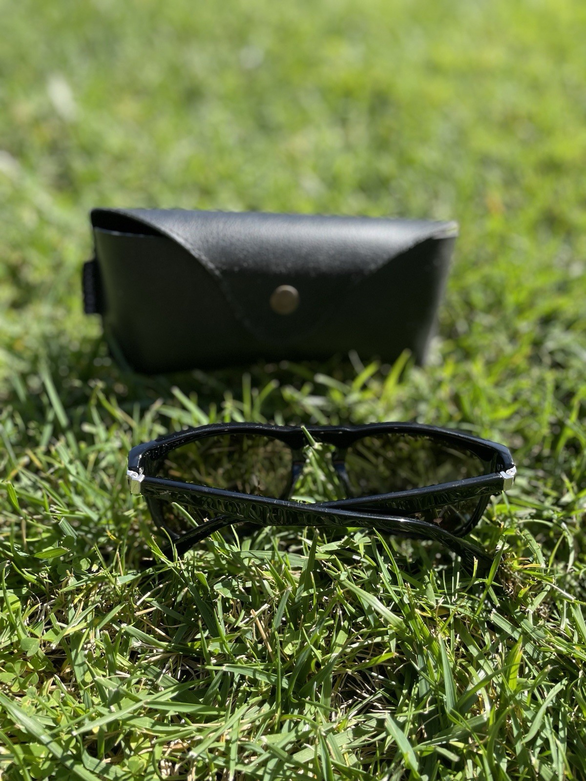 LEADELLY Lightweight Rectangle Black Plastic Tint… - image 5