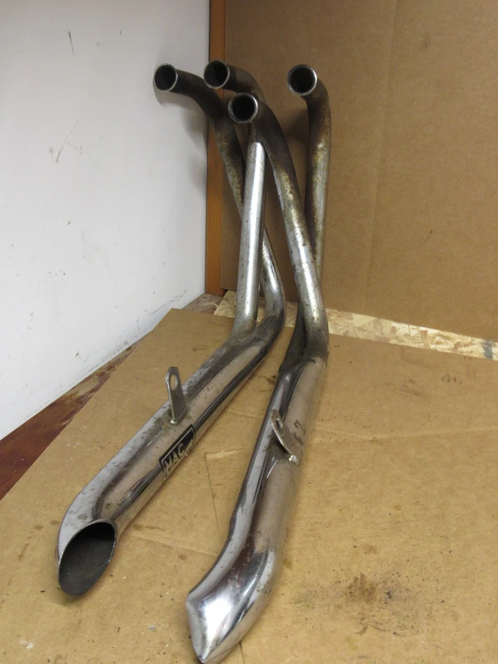 Honda CB350 F 350 1973 cuatro silenciadores escape Mac 4 en 2 mercado de accesorios resultado Foto 3 de 4