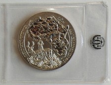 Rwanda 50 Francs 2014 Antelope, 1 oz Silver in Original Foil 109.33 per troy oz