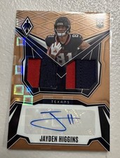 2025 Phoniex Pandora Bronze Jayden Higgins RC  dual patch  RPA#DRP- JHS  /199