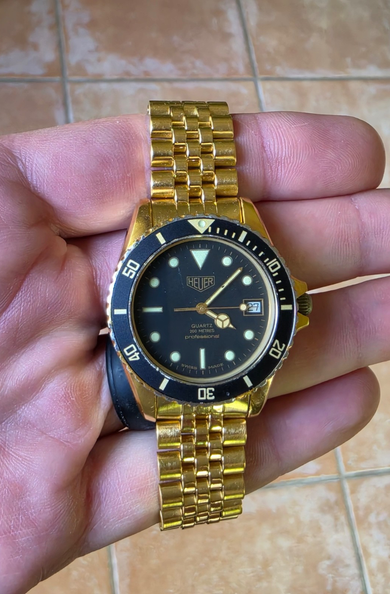 Pre TAG Heuer 984.013 Men's 1000 Watch The Wolf of Wall Street