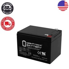 Versatile 12V 12AH SLA Battery - Lightweight  Maintenance-Free for Scooters