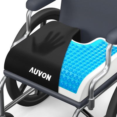 #ad AUVON Gel Wheelchair Seat Cushion Relieve Sciatica Back Coccyx Pressure S... $51.77